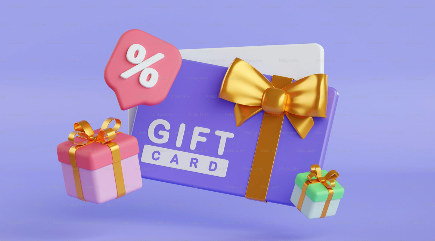 Gift Card (Worth £50)