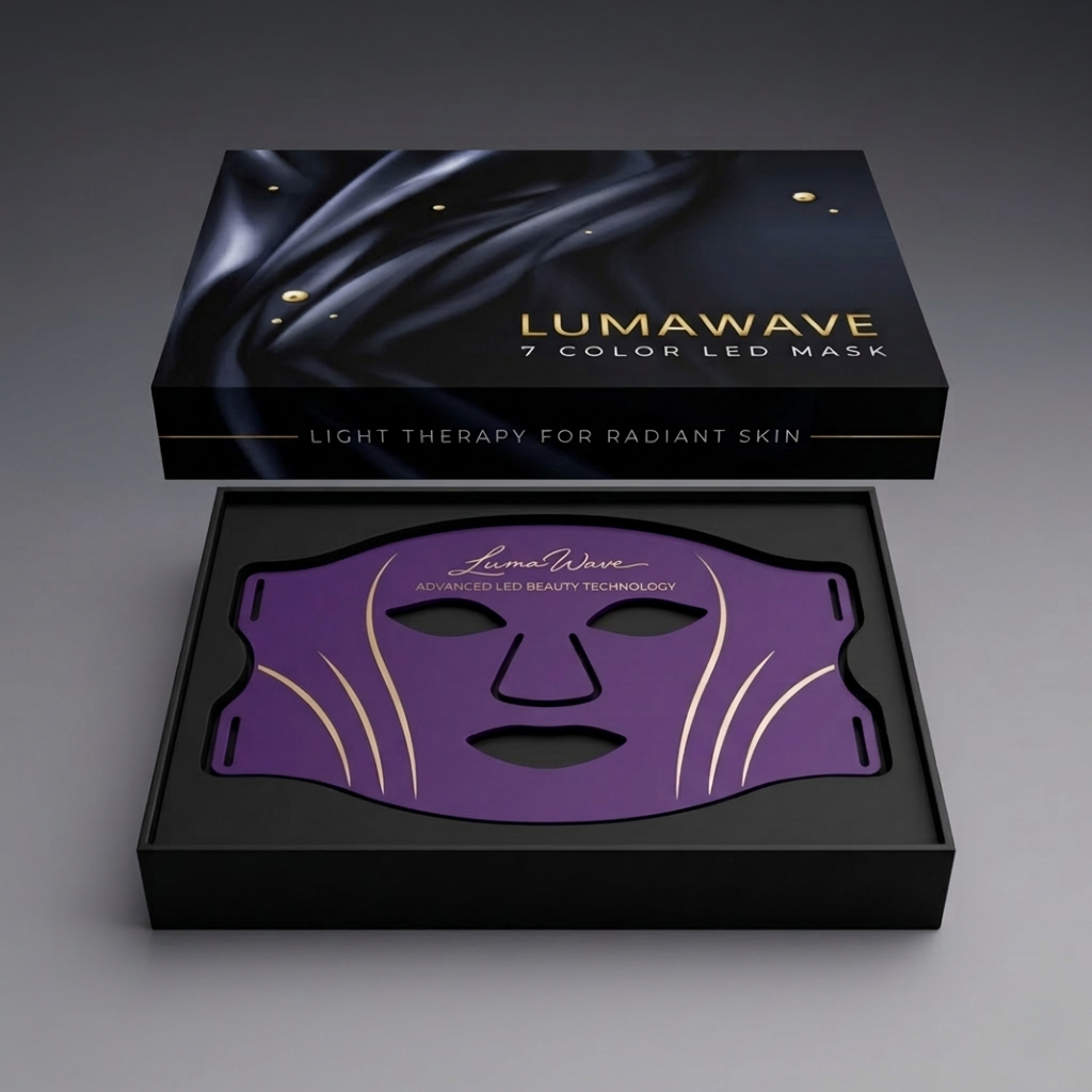 LumaWave 7-Colour LED Facial Therapy Mask