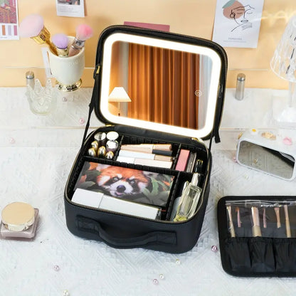 Glamora LED Makeup Bag for Travel & Vanity