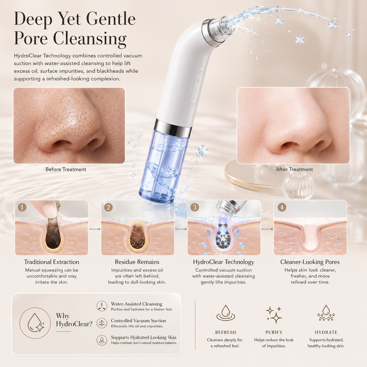 Novelle HydroClear Pore Cleaner