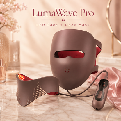 LumaWave Pro LED Face Mask – Red Light Therapy