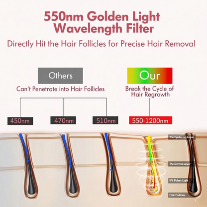 Gloreine IPL Hair Removal Device