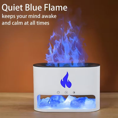 GlowMist Flame Diffuser & Humidifier Lamp